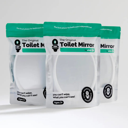 The Original Toilet Mirror by Ehde (3 Pack)